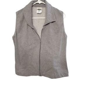 Jerzees Cazuals gray vest